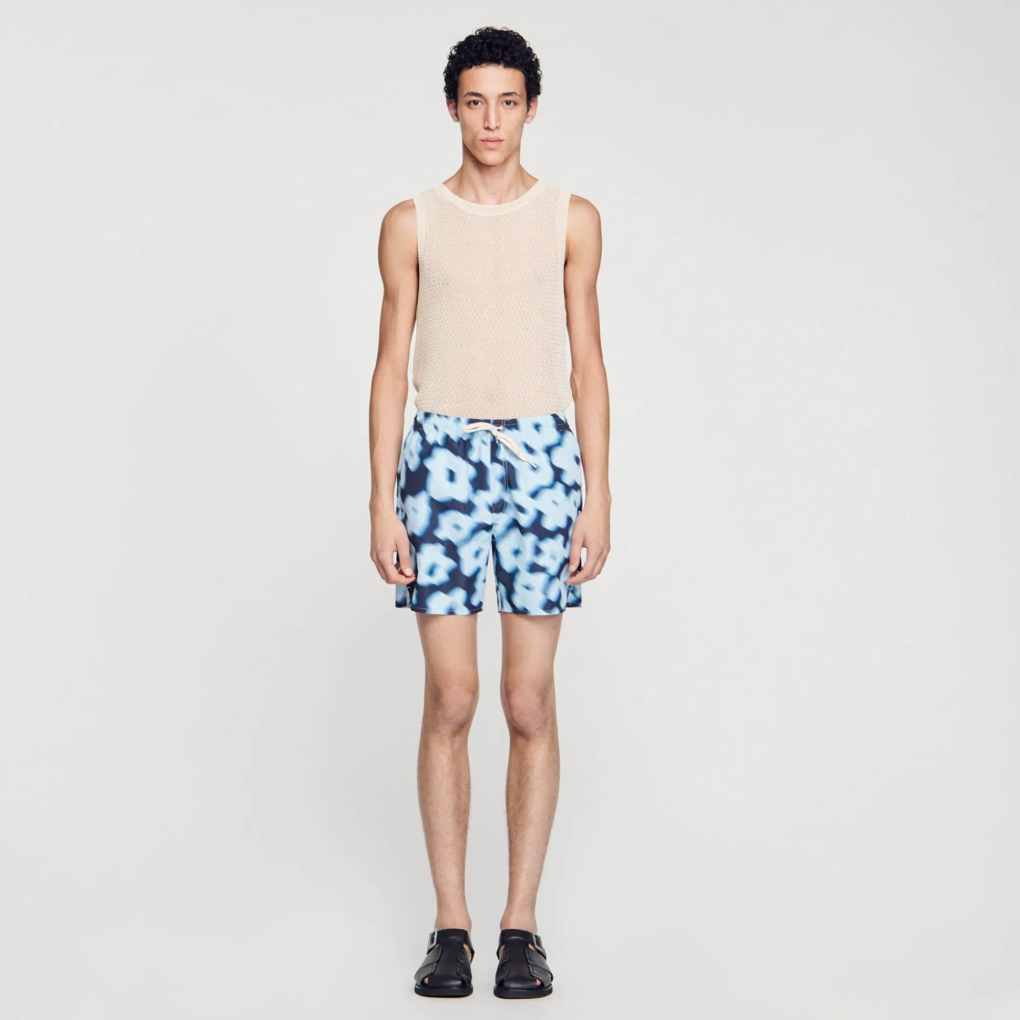 banador_con_estampado_de_flores_1.webp Bañadores<Sandro Paris Banador Con Estampado De Flores