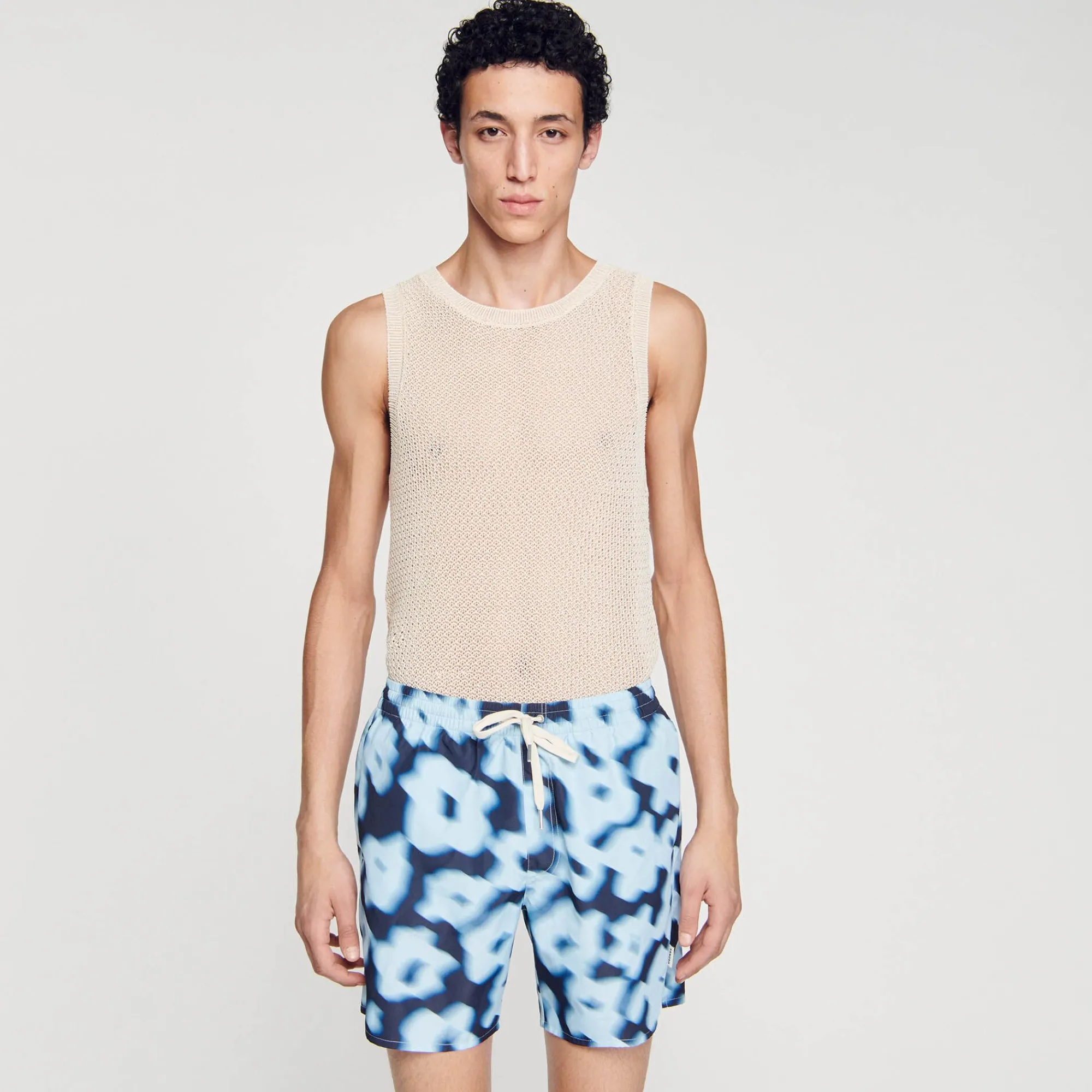 banador_con_estampado_de_flores_3.webp Bañadores<Sandro Paris Banador Con Estampado De Flores