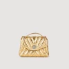 Bolsos De Hombro<Sandro Paris Bolso Acolchado De Cuero Metalizado