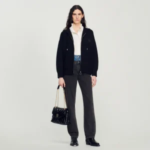 Bolsos De Hombro<Sandro Paris Bolso Mila De Piel Acolchada