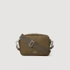 Minibolsos<Sandro Paris Bolso Pequeno De Cuero Saffiano