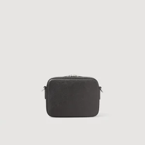 Minibolsos<Sandro Paris Bolso Pequeno De Cuero Saffiano
