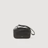 Minibolsos<Sandro Paris Bolso Pequeno De Piel Lisa
