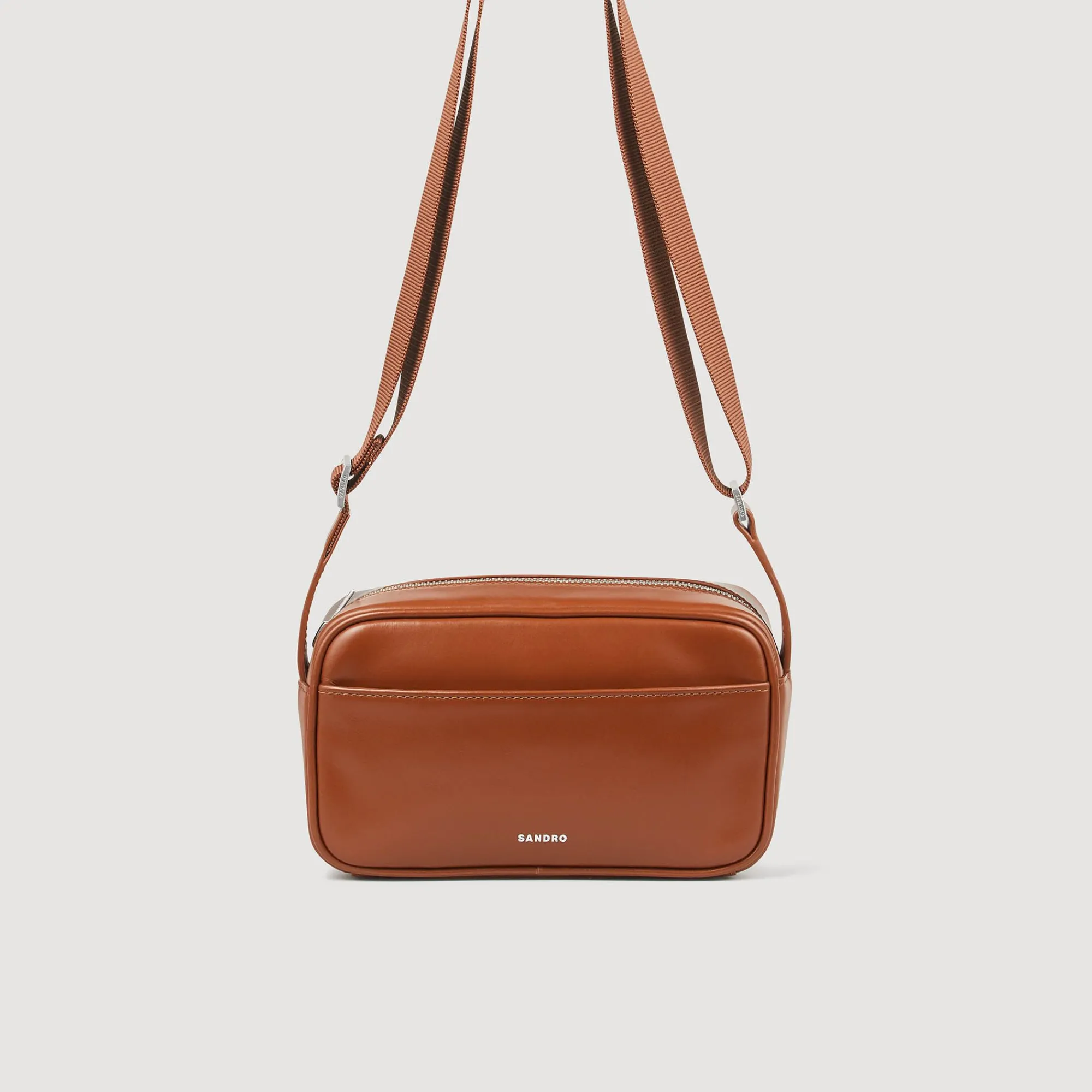 bolso_pequeno_de_piel_lisa_4.webp Minibolsos<Sandro Paris Bolso Pequeno De Piel Lisa