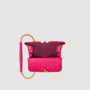 Bolsos De Hombro<Sandro Paris Bolso Pequeno Yza De Cuero Liso