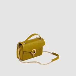 Bolsos De Hombro<Sandro Paris Bolso Pequeno Yza De Piel Efecto Lagarto
