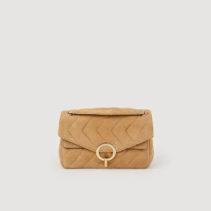 Bolsos De Hombro<Sandro Paris Bolso Yza De Ante