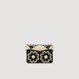 Bolsos Bandolera<Sandro Paris Bolso Yza De Ganchillo Bicolor