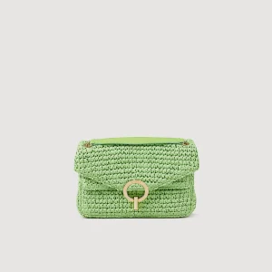 Bolsos De Hombro<Sandro Paris Bolso Yza De Rafia