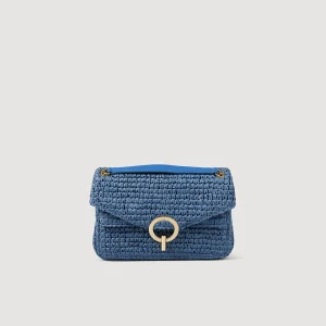 Bolsos De Hombro<Sandro Paris Bolso Yza De Rafia