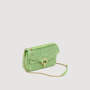 Bolsos De Hombro<Sandro Paris Bolso Yza De Rafia