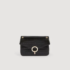 Bolsos De Hombro<Sandro Paris Bolso Yza Piel De Curtiduria Certificada