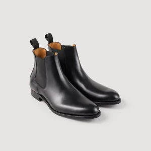 Zapatos Urbanos<Sandro Paris Botines Chelsea De Piel