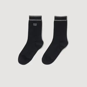 Calcetines<Sandro Paris Calcetines Con Brillantes