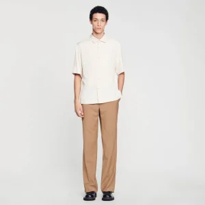 Camisas<Sandro Paris Camisa Con Botones