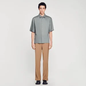 Camisas<Sandro Paris Camisa Con Botones
