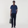 Camisas<Sandro Paris Camisa Con Cuello Italiano