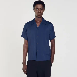 Camisas<Sandro Paris Camisa Con Cuello Italiano