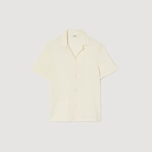 Camisas<Sandro Paris Camisa Con Cuello Italiano