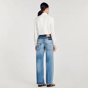 Tops & Camisas<Sandro Paris Camisa Corta