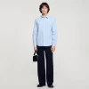 Camisas<Sandro Paris Camisa De Algodon