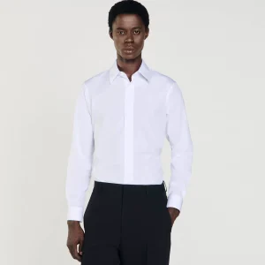 Camisas<Sandro Paris Camisa De Algodon