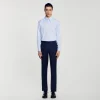 Camisas<Sandro Paris Camisa De Algodon De Corte Clasico
