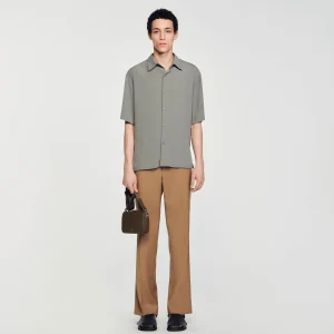 Camisas<Sandro Paris Camisa De Manga Corta