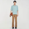 Camisas<Sandro Paris Camisa De Manga Corta