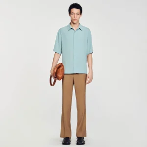 Camisas<Sandro Paris Camisa De Manga Corta