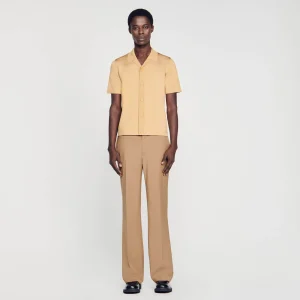 Camisas<Sandro Paris Camisa De Manga Corta