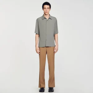 Camisas<Sandro Paris Camisa De Manga Corta