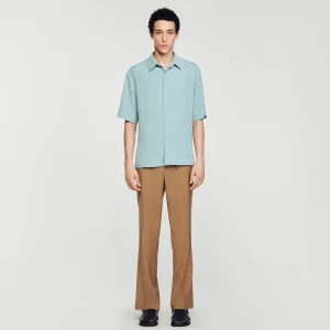 Camisas<Sandro Paris Camisa De Manga Corta