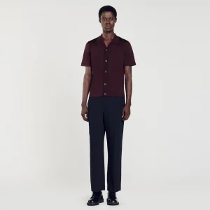 Camisas<Sandro Paris Camisa De Manga Corta