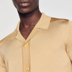 Camisas<Sandro Paris Camisa De Manga Corta