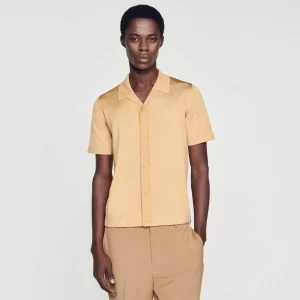 Camisas<Sandro Paris Camisa De Manga Corta