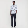 Camisas<Sandro Paris Camisa De Manga Corta Cross Flower