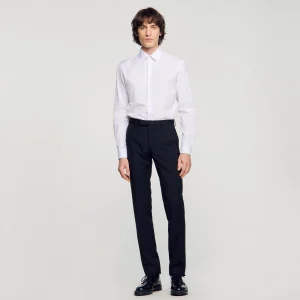 Camisas<Sandro Paris Camisa De Manga Larga