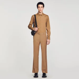 Camisas<Sandro Paris Camisa De Manga Larga