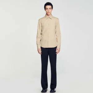 Camisas<Sandro Paris Camisa De Manga Larga