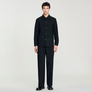 Camisas<Sandro Paris Camisa De Manga Larga