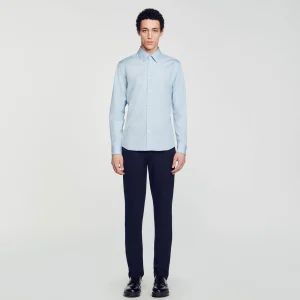 Camisas<Sandro Paris Camisa De Manga Larga