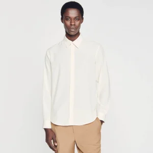 Camisas<Sandro Paris Camisa Fluida Plisada