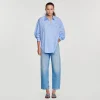 Tops & Camisas<Sandro Paris Camisa Oversize Con Estras