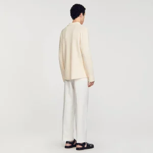 Camisas<Sandro Paris Camisa Oversize De Punto