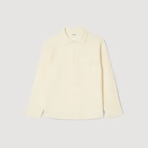 Camisas<Sandro Paris Camisa Oversize De Punto