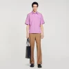 Camisas<Sandro Paris Camisa Sobredimensionada De Jacquard