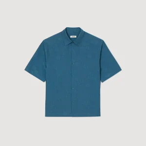 Camisas<Sandro Paris Camisa Sobredimensionada De Jacquard