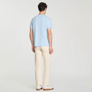 Camisetas & Polos<Sandro Paris Camiseta Con Parche Square Cross
