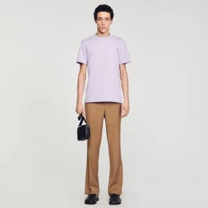 Camisetas & Polos<Sandro Paris Camiseta De Algodon